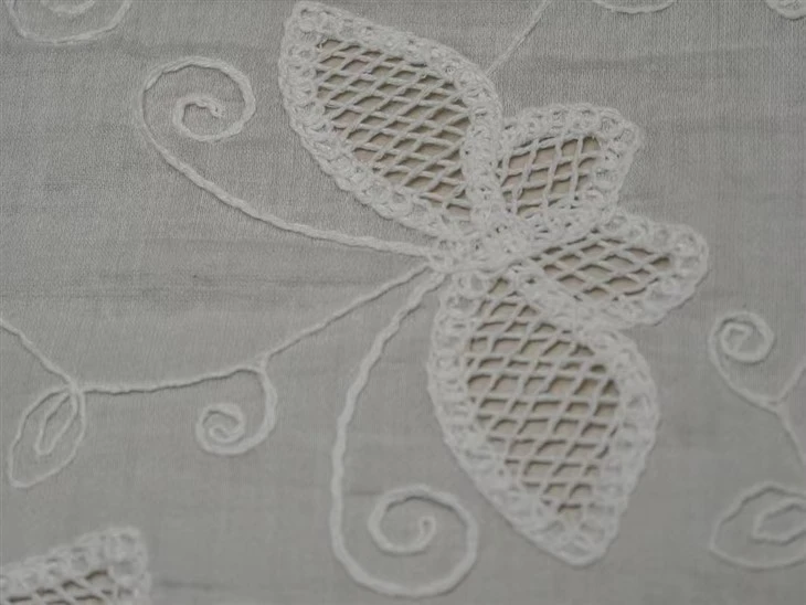 Viscose Plain Weave Fabric Without Elasticity Embroidery factory
