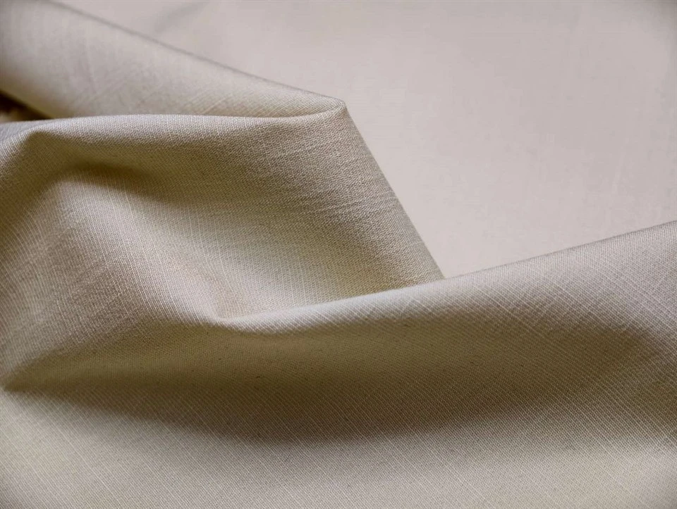 Polyester-cotton Blended Plain Weave Fabric Resembling Linen factory